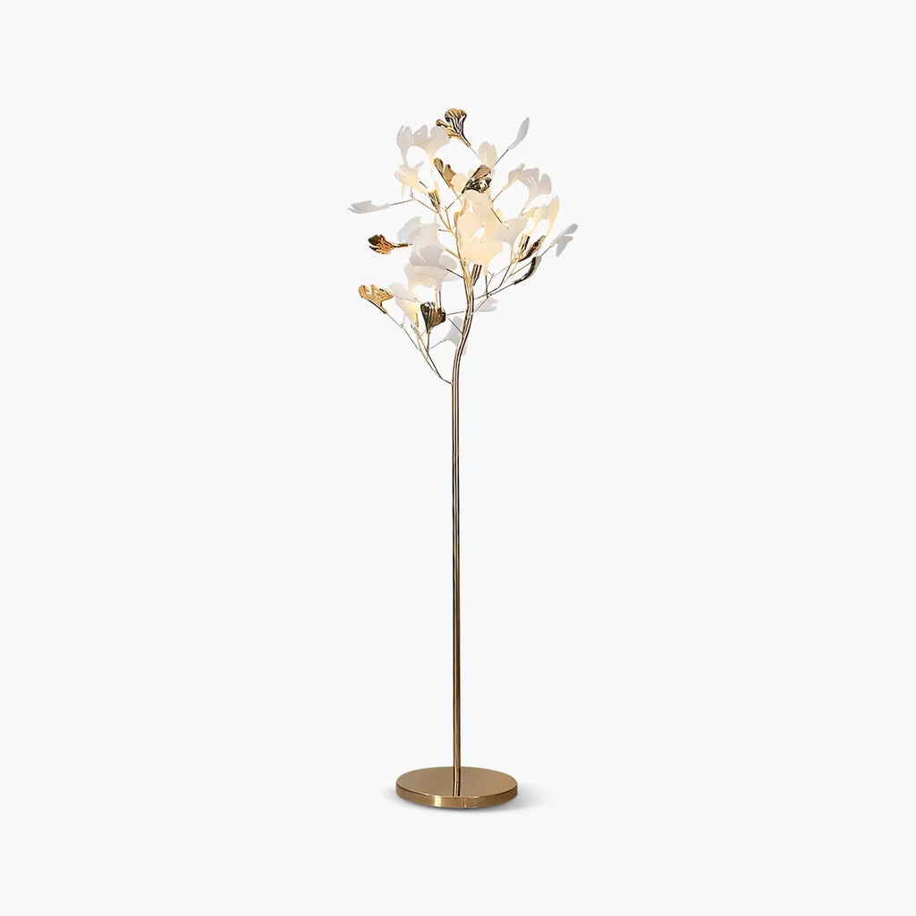 Antizer Ginkgo Leaf Floor Lamp for Living Room