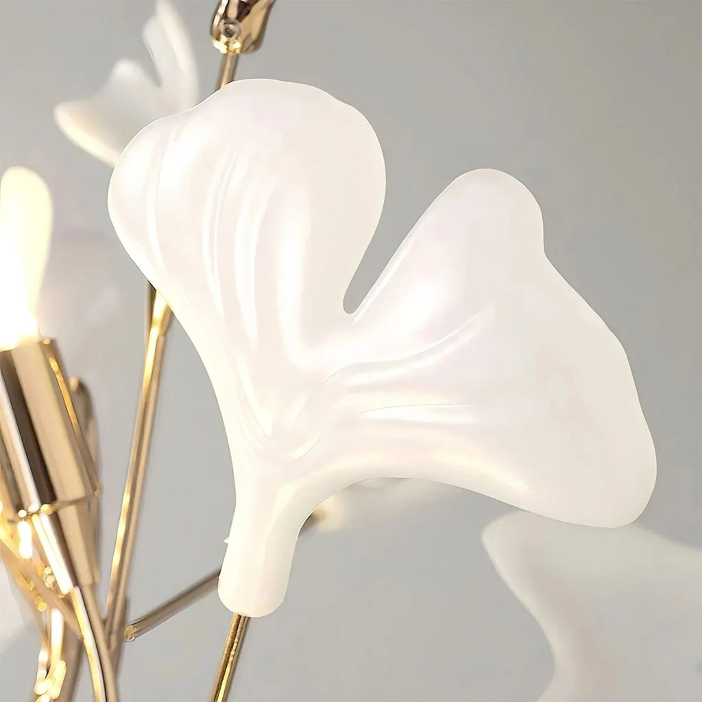 Antizer Ginkgo Leaf Floor Lamp for Living Room