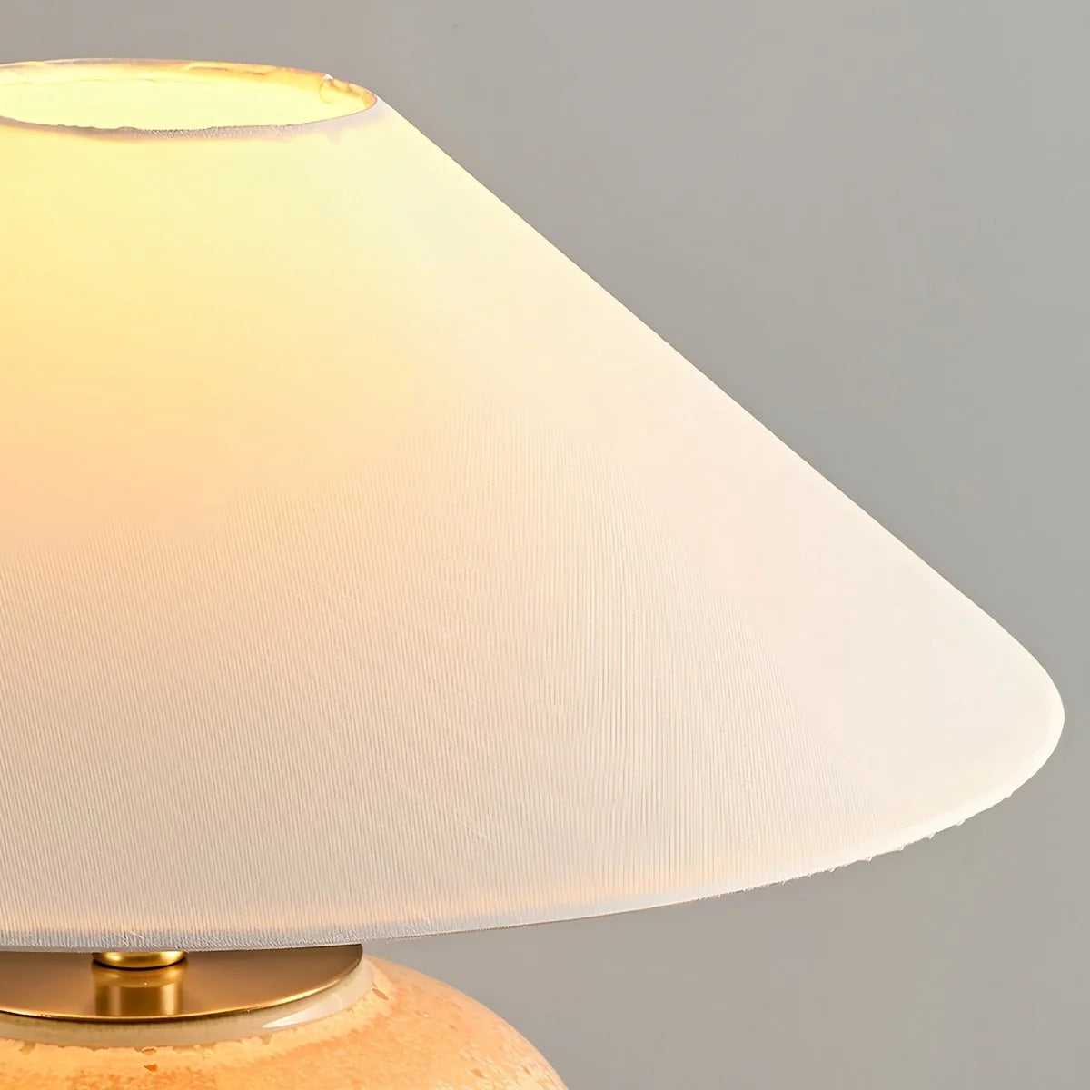 Antizer Glazed Ceramic Table Lamp