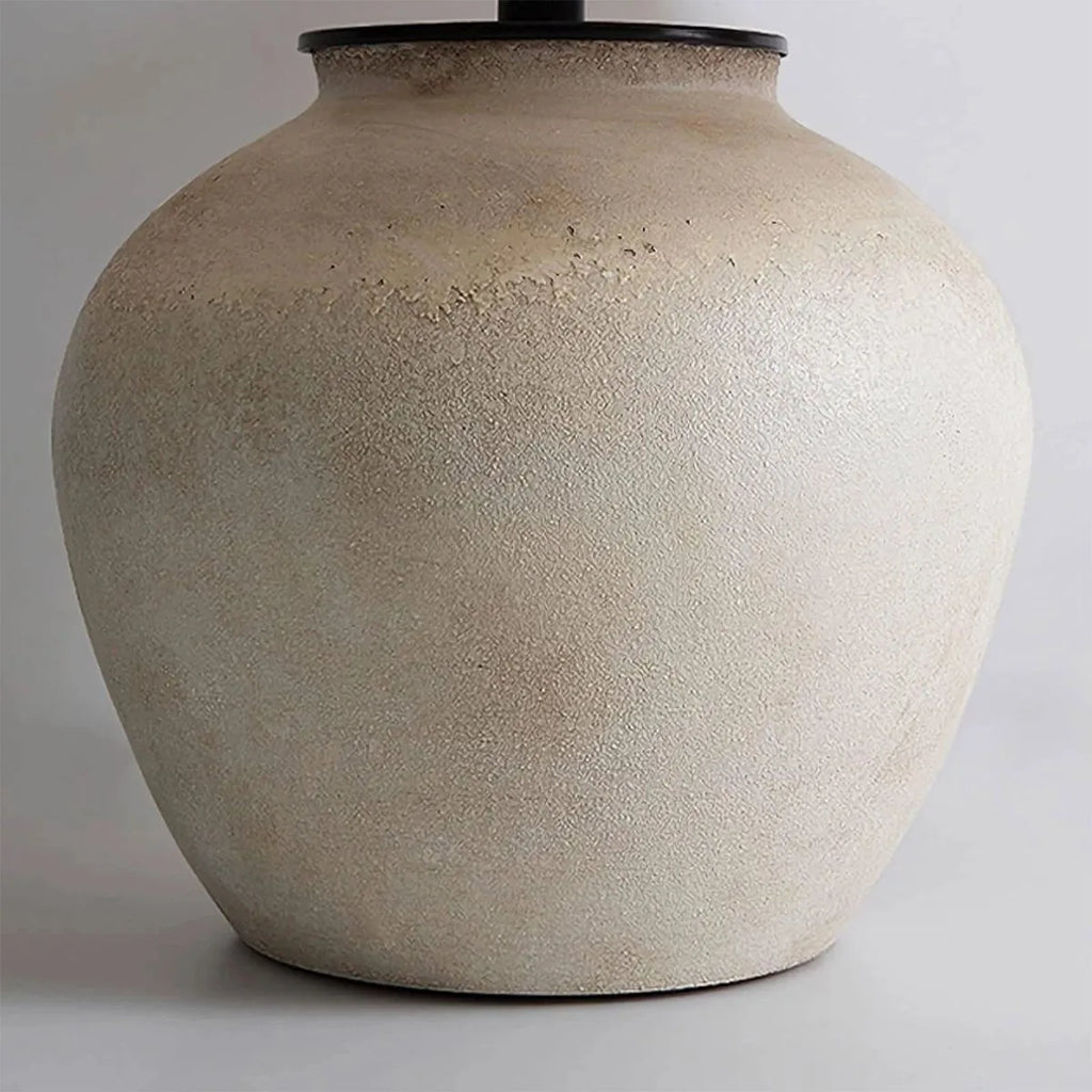 Antizer Retro Ceramic Jar Table Lamp