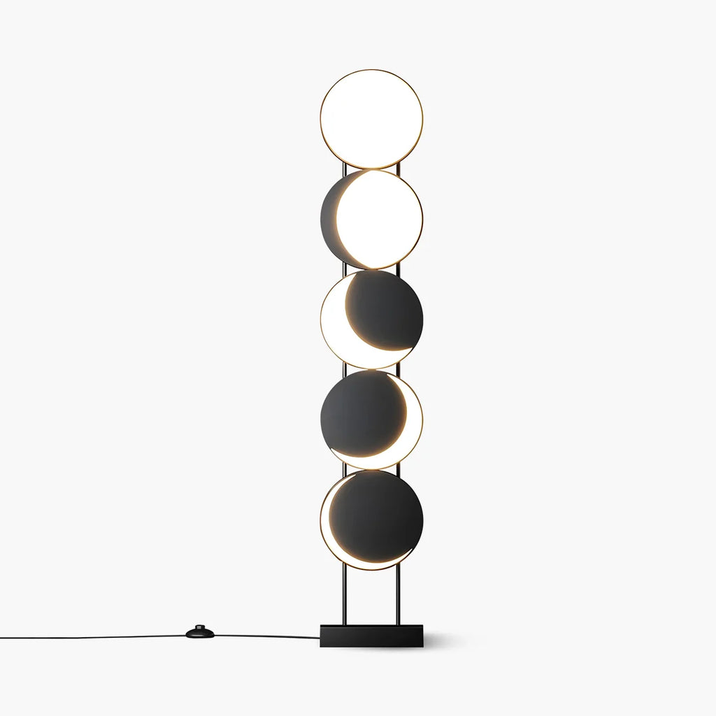Antizer Minimalist Moon Phase Floor Lamp