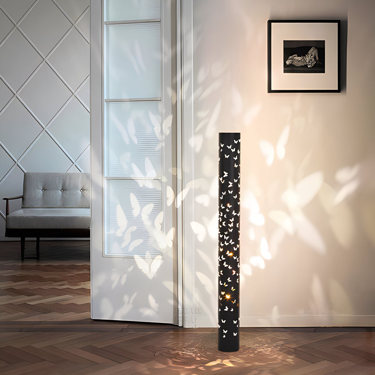 Antizer Nordic Butterfly Light Shadow Floor Lamp
