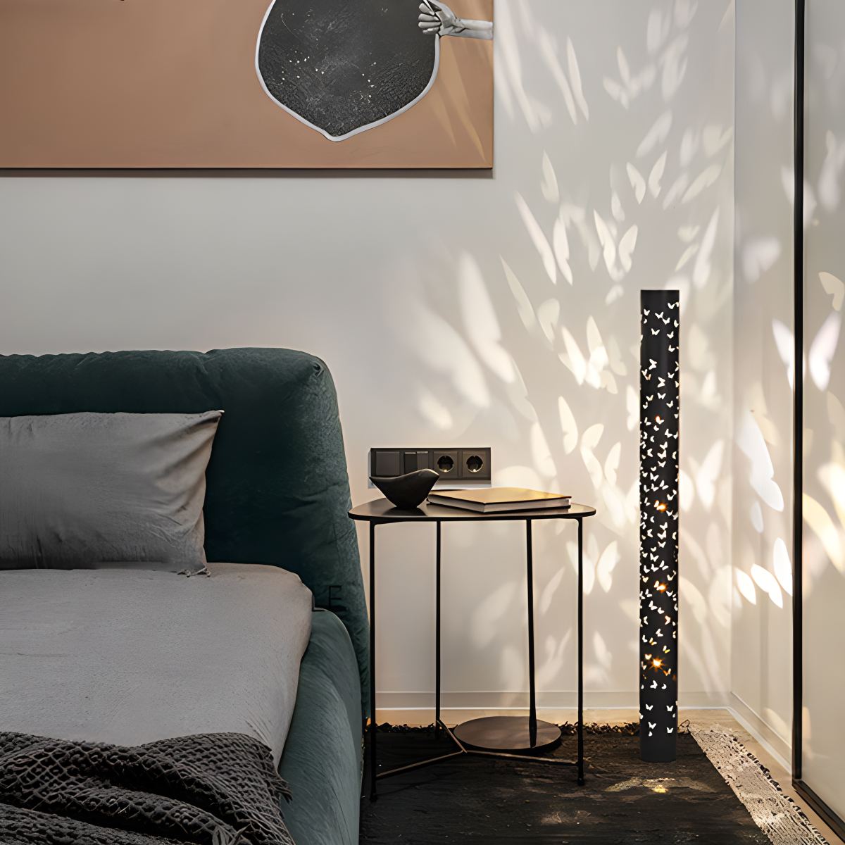 Antizer Nordic Butterfly Light Shadow Floor Lamp