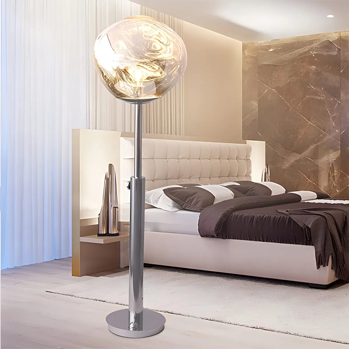 Antizer Single Head Lava Floor Lamp